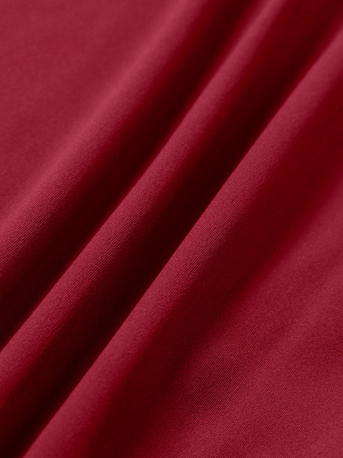 Wine Red Contrast X Cross Sports Bra