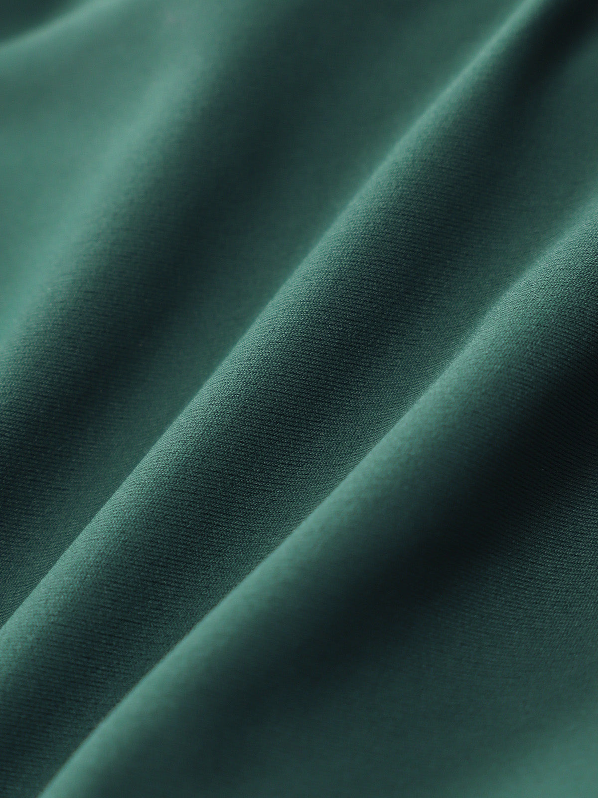 Dark Green Round Neck Line Tank Top
